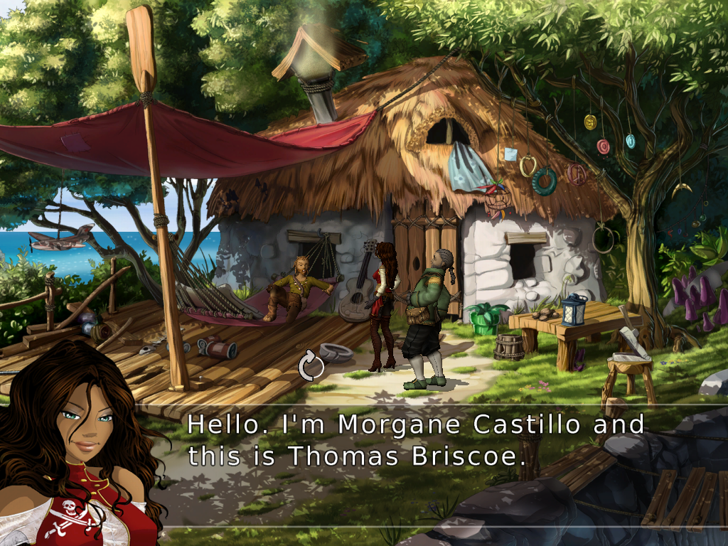 Captain Morgane and the Golden Turtle screenshot 4 for Wii